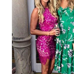 Mura boutique magenta dress size small